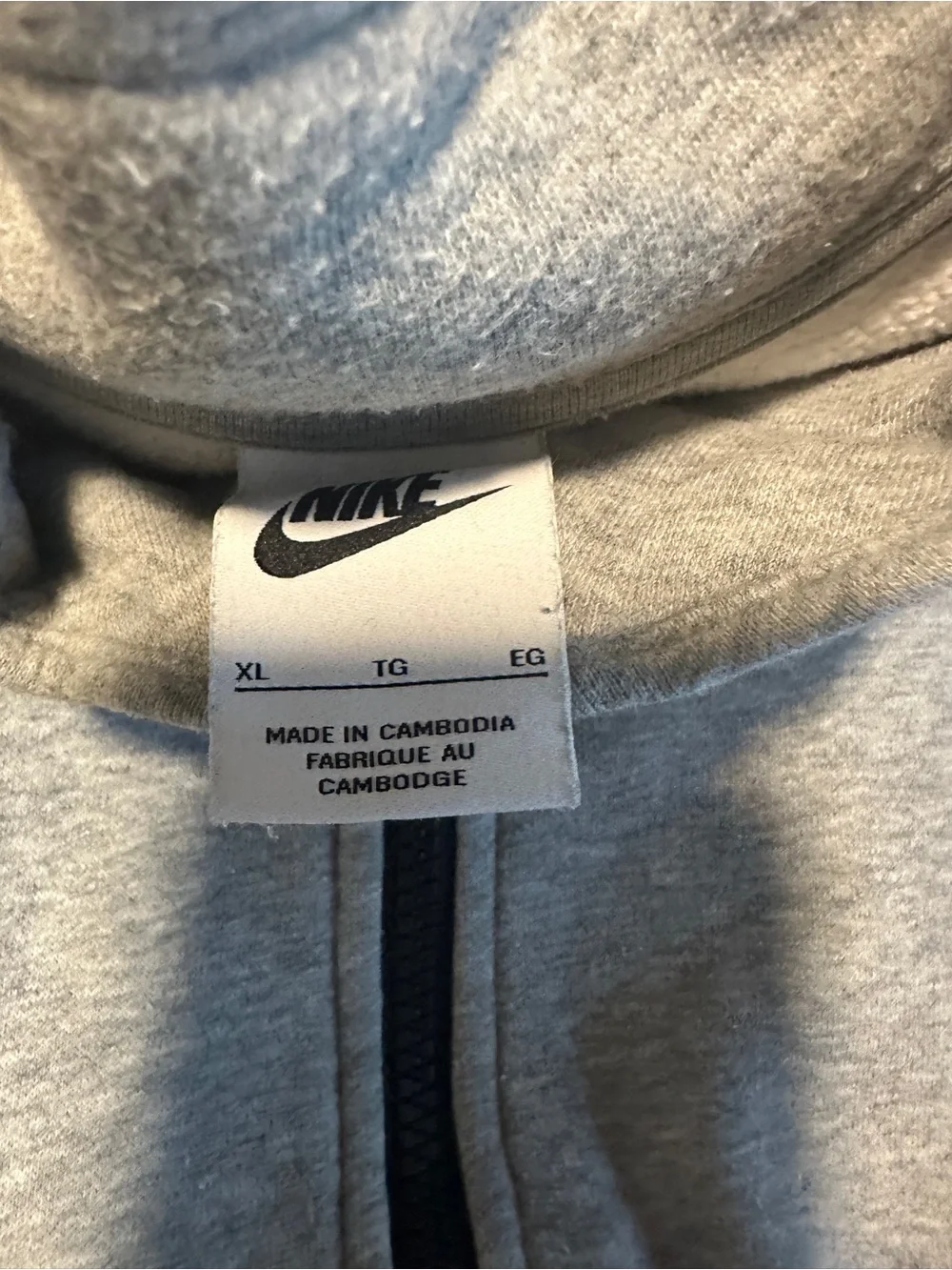 Vintage Nike Sportswear Club  1/2-Zip Fleece Sweatshirt